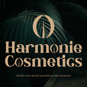 Création logo fictive pour une marque fictive Harmonie Cosmetics